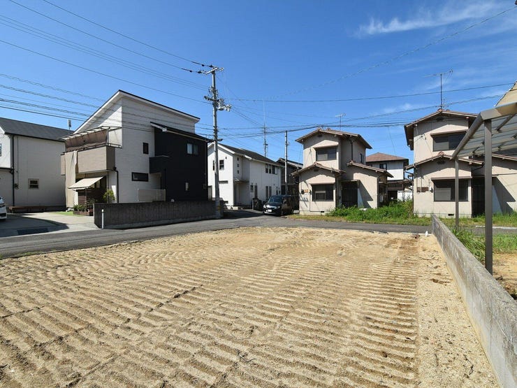 建設地敷地内を北東側より撮影 2026.09.17