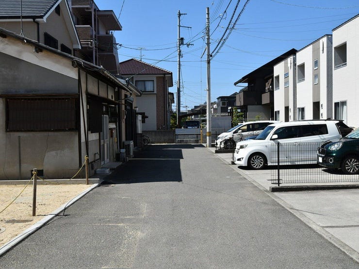 北側道路