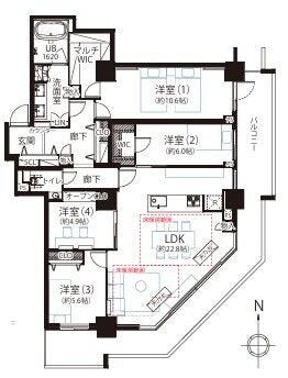【間取り】
新規リノベーション◆ペットの飼育可◆3路線利用可◆内見予約お待ちしております!