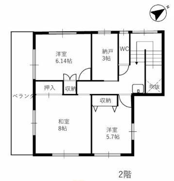2階間取り