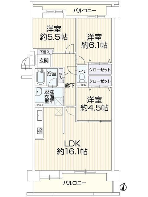 【間取り】