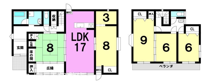 西伊敷３丁目 中古戸建