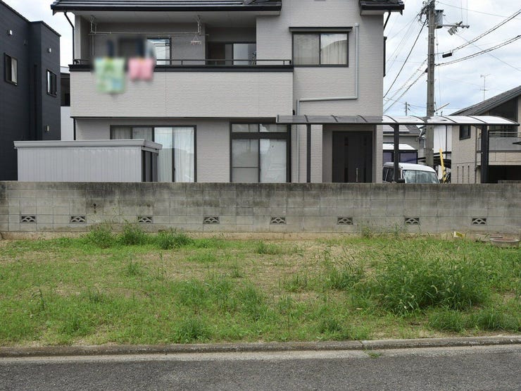 建設地を南側より撮影 2026.09.20