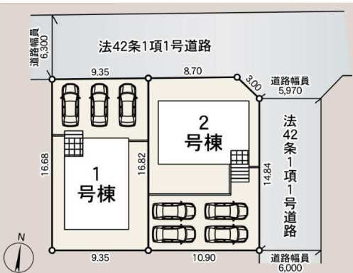 【区画図】