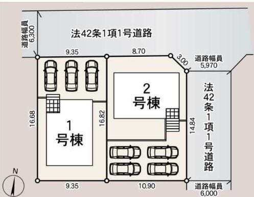 【区画図】