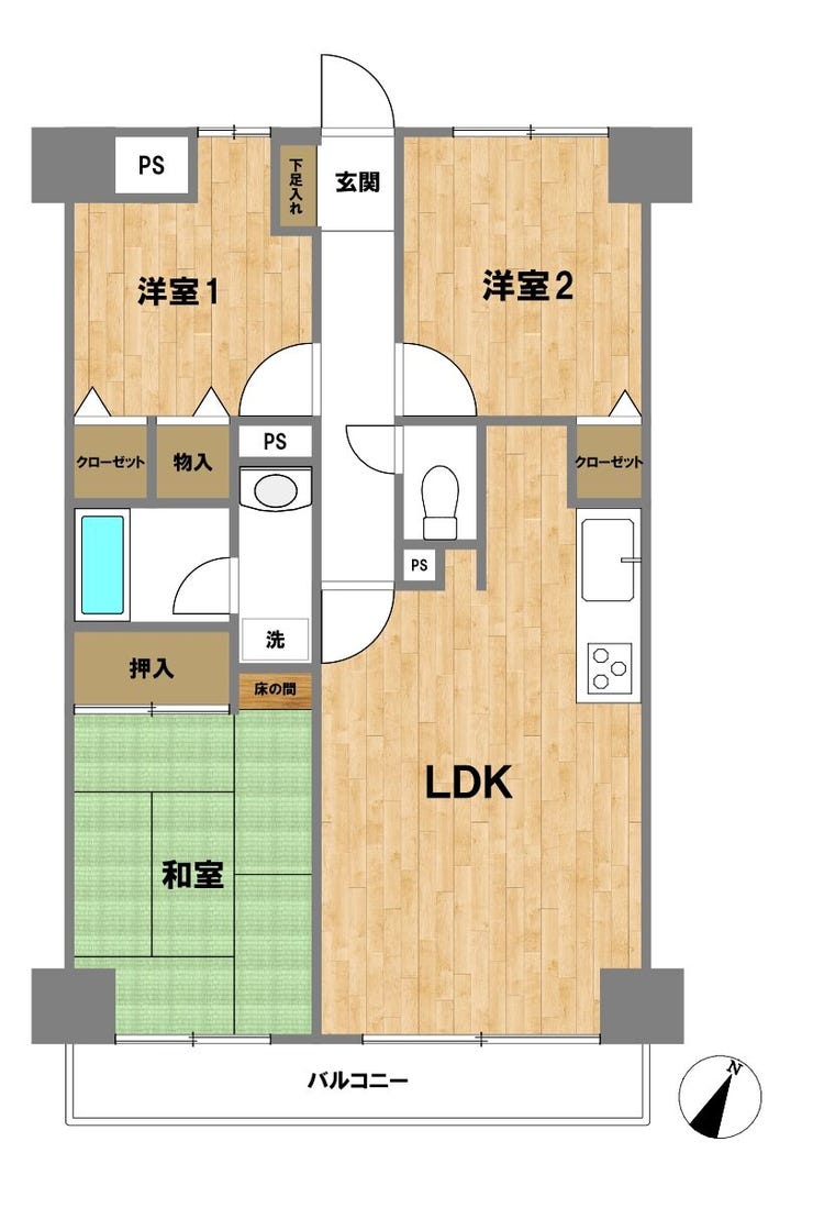 【間取り】