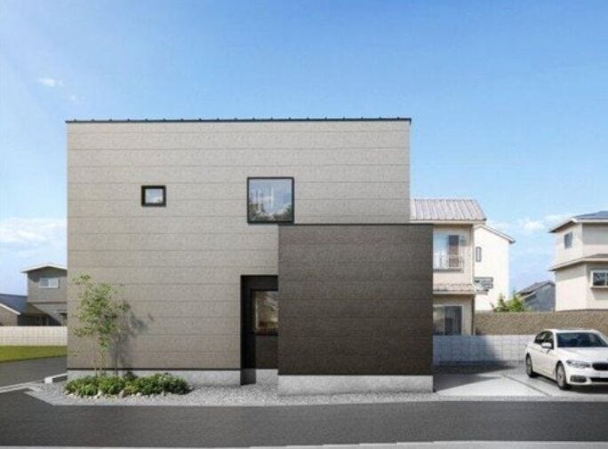 【外観】
福山市津之郷町加屋新築物件です。D号棟
