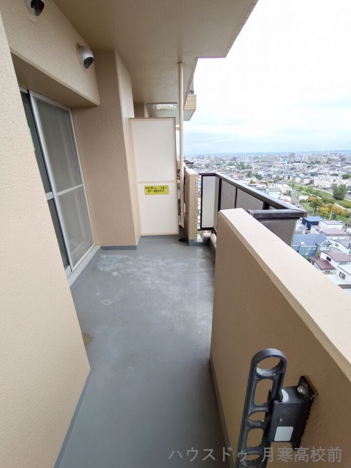 南東側バルコニー
