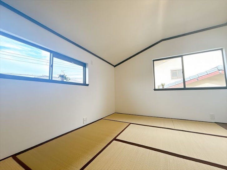 和室も日当たりが良く、明るい空間となっております。