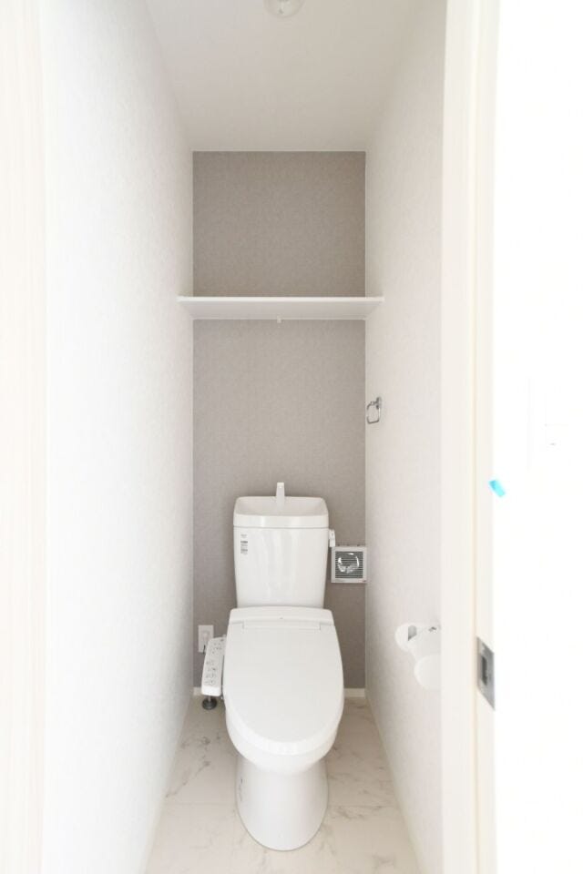 2階にもトイレを設置!夜間に1Fへ降りることもないのでお子様でも安心できます♪ ※施工事例