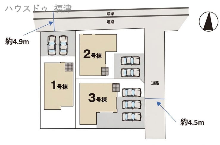 《古賀市今の庄1丁目 新築戸建》 2号棟♪
※現況優先