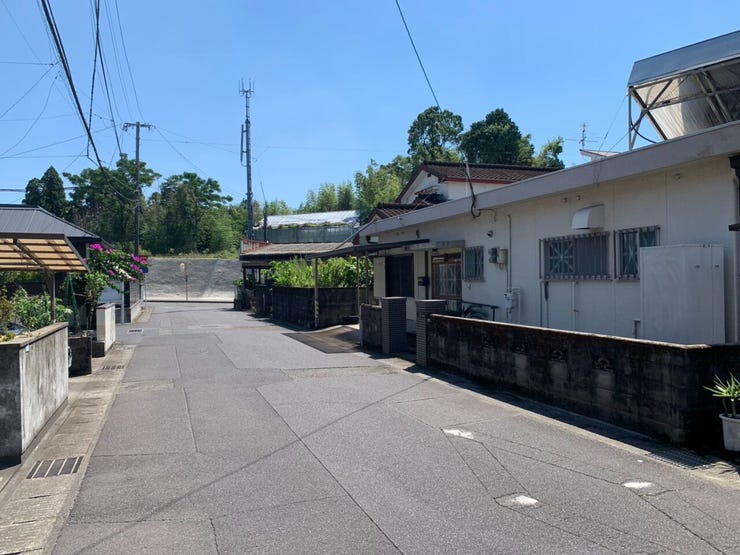交通量が少ないので駐車もしやすいですね。