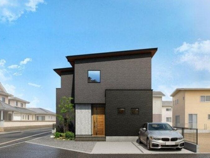 【外観】
福山市津之郷町加屋の新築物件。B号棟