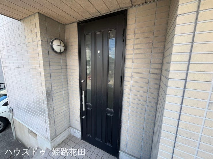 大きな玄関ドア