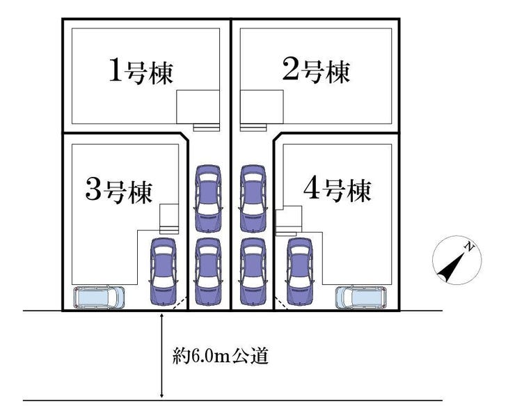 ◎区画図:2号棟
