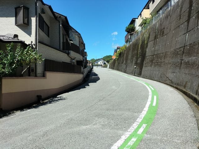 北東道路 南から北方向