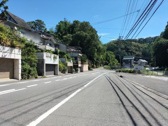 南西道路 北から南方向