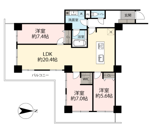 【間取り】