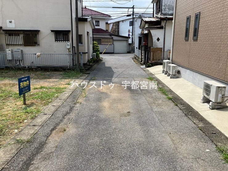 西側道路