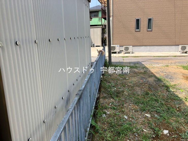 南側 境界付近