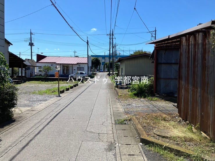現地写真:前面道路