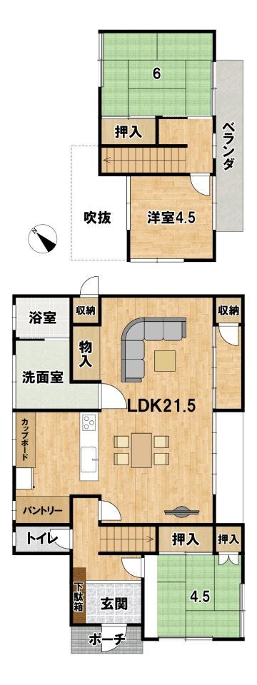 参考 リノベ間取り図