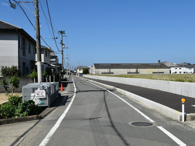 北側道路