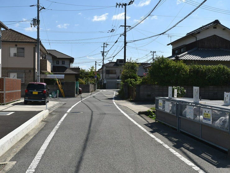 北側道路