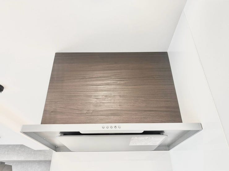 スタイリッシュな薄型デザインフード