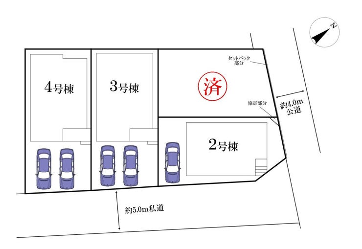 ◎区画図:2号棟