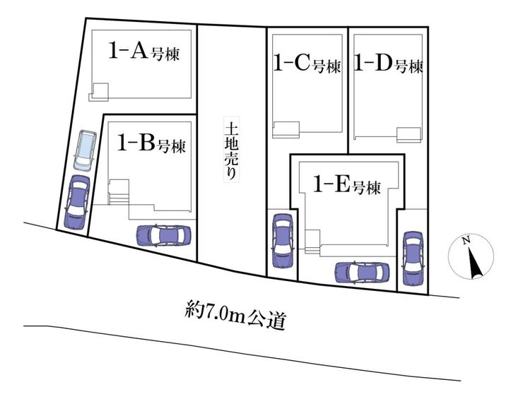 ◎区画図:1-A号棟