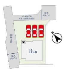 【神埼郡吉野ヶ里町立野4期 B号棟】
駐車3台可能♪