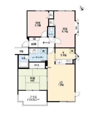 【間取り】
角部屋・4階部分で、窓から南町公園を望める3LDKです!2017年に室内・設備をリフォームしております。駅徒歩10分、オートロック・エレベーター完備。ぜひ現地で陽当たりと眺望をご確認ください!