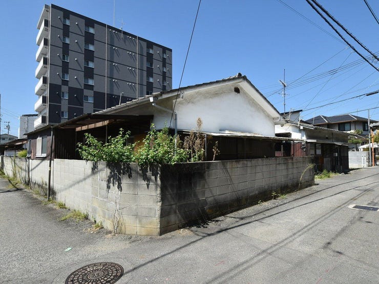 分譲予定地全体を南東側より撮影