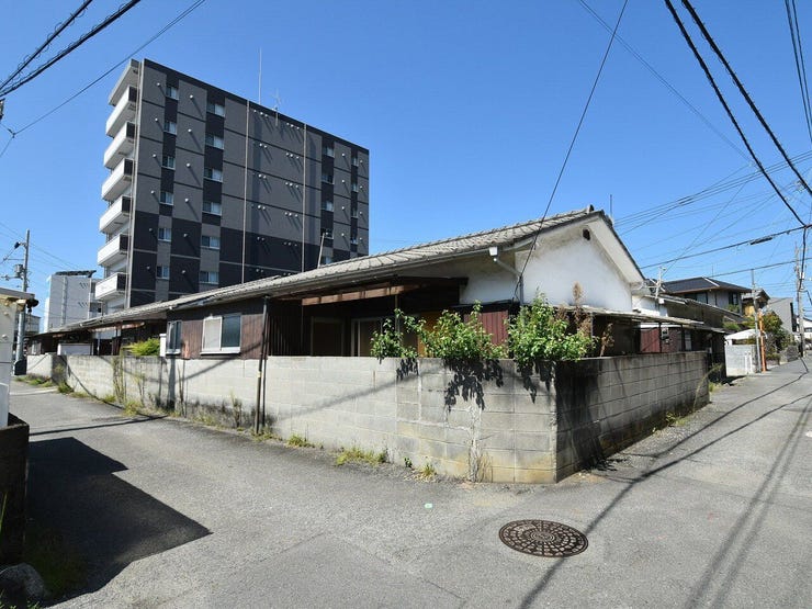 分譲予定地全体を南東側より撮影