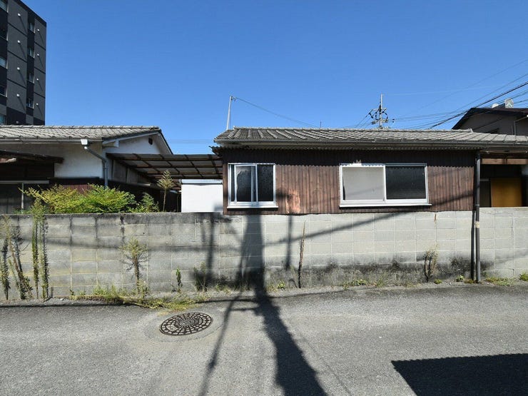 分譲予定地全体を南側より撮影
