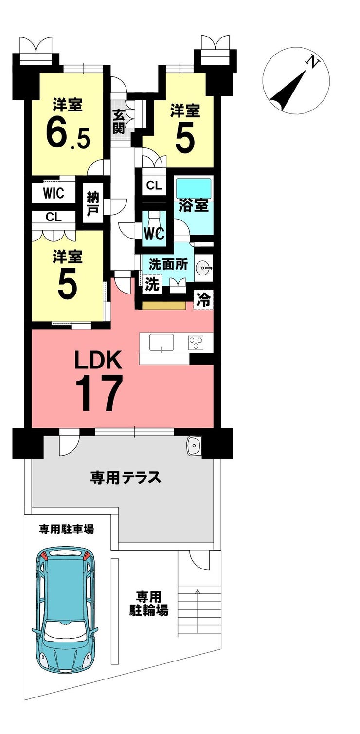 【間取り】
*間取図*