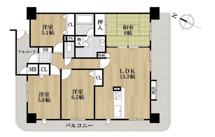 【間取り】
