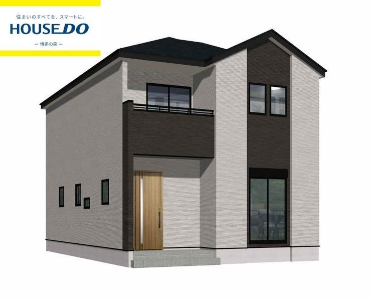 【外観】
完成イメージです♪
◎ランドリールーム有♪
◎4.5帖の広々WIC!
◎2面バルコニー♪