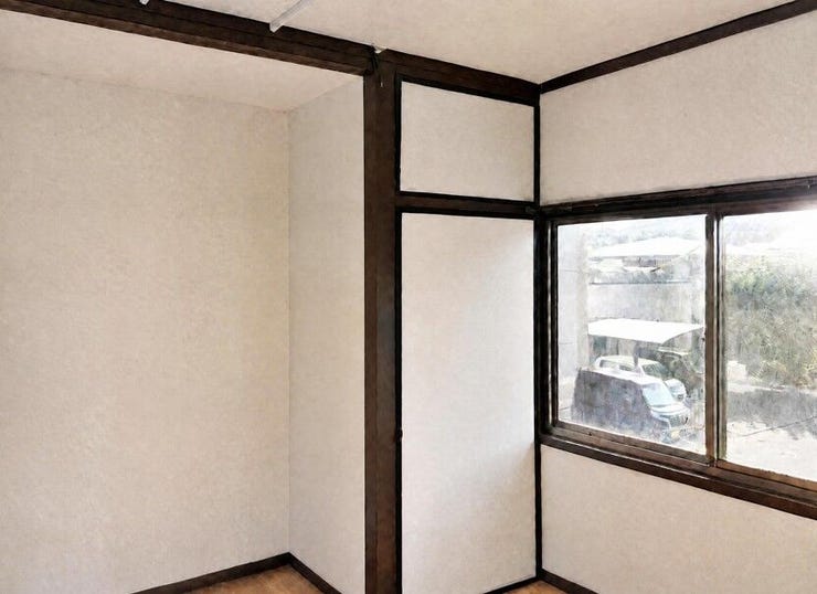 2階5.5畳の洋室です