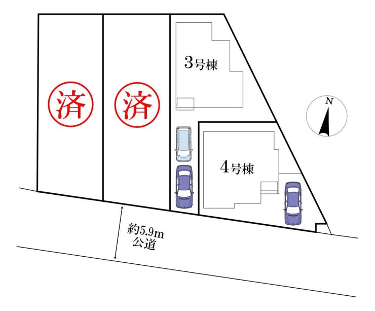 ◎区画図:3号棟