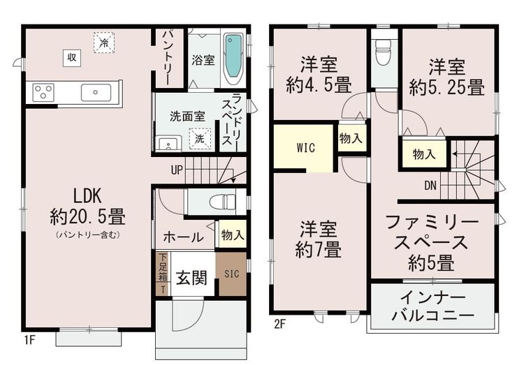 【間取り】
■B号棟・3SLDK■