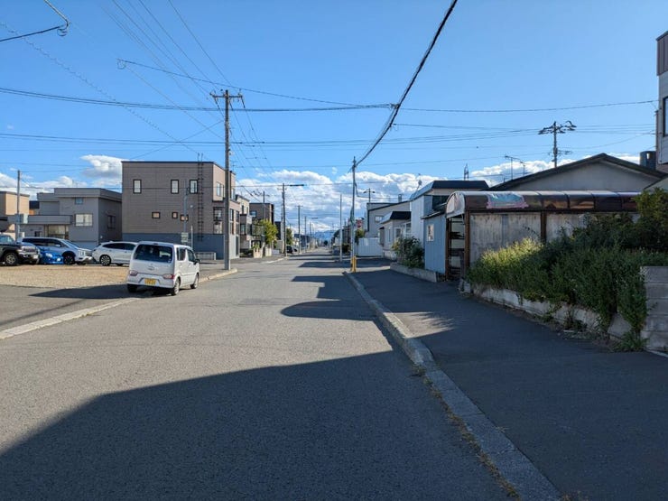 前面道路