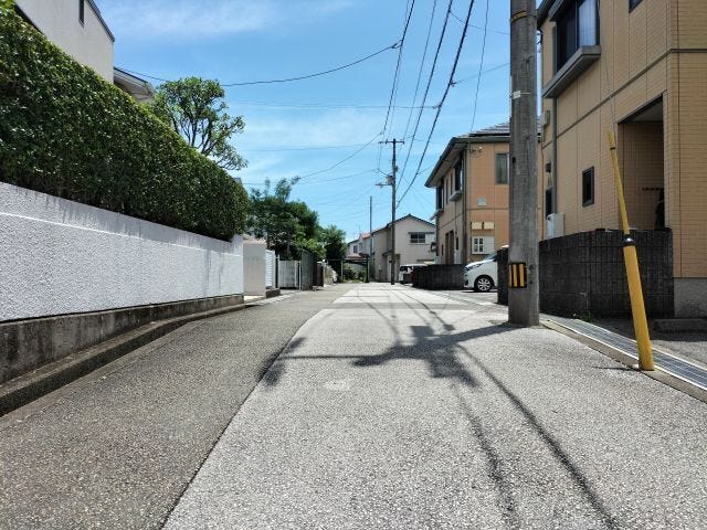 ★初月小学校区★
西側道路 西から東方向