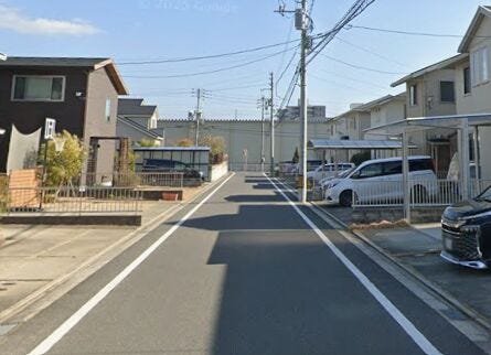 十分な道幅があります!