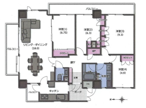 【間取り】