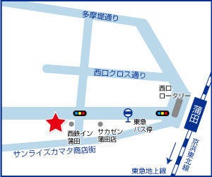 ハウスドゥ  蒲田駅西口の地図