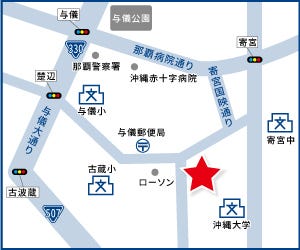 ハウスドゥ  家・不動産買取専門店  沖縄の地図