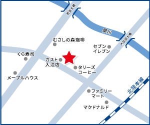ハウスドゥ  金沢入江の地図