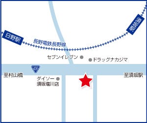 ハウスドゥ  須坂の地図
